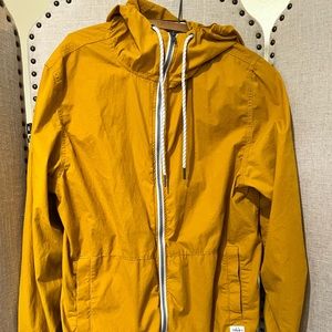 Denim & Flower Ricky Singh mustard lightweight hooded jacket